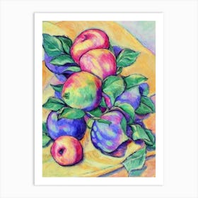 Rose Apple 1 Vintage Sketch Fruit Art Print