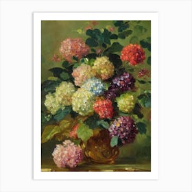 Hydrangea Painting 2 Flower Art Print