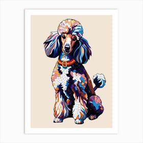 Poodle Dog 1 Art Print