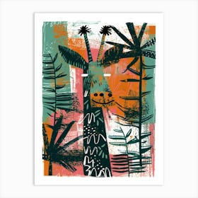 Giraffe 132 Art Print