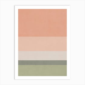 Minimalist Sunrise 1 Art Print