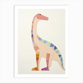 Nursery Dinosaur Art Argentinosaurus 1 Art Print