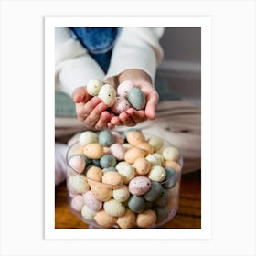 Easter Eggs 135 Art Print