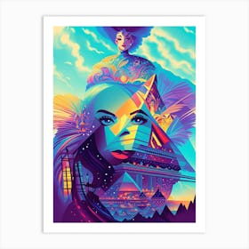 Psychedelic Art 49 Art Print