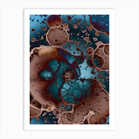 Abstraction Molecule 1 Art Print