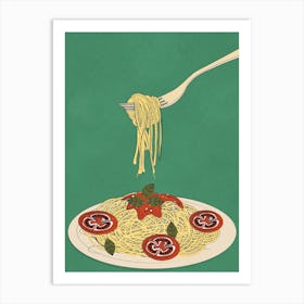 Spaghetti 2 Art Print