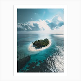 Island In The Middle Of The Ocean Art Print