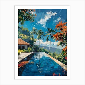 Bali Paradise Travel Poster Art Print