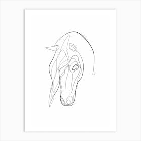 Horse 02 Art Print