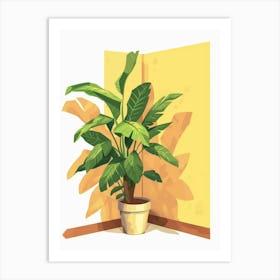 Plant In A Pot 8 Art Print