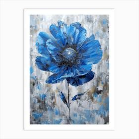 Blue Poppy 7 Art Print