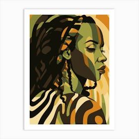 African Woman 6 Art Print