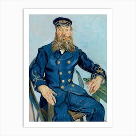 Portrait Of The Postman Joseph Roulin (1888), Vincent Van Gogh Art Print