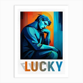 Lucky Man Art Print