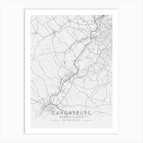 Canonsburg Pennsylvania Art Print