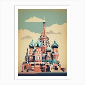 Moscow Cathedral Art Print