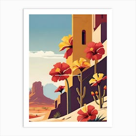 Arizona Desert Art Print