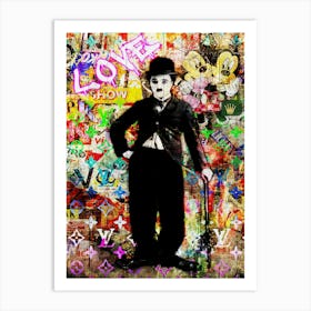 Charlie Chaplin 1 Art Print