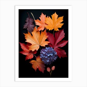 Autumn Leaves Art Print