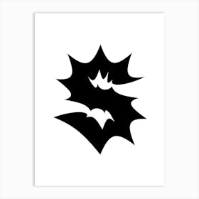 Batman Logo Art Print
