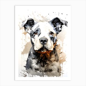 Guardian in Watercolor Art Print