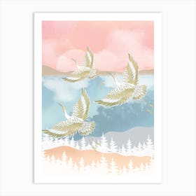 Flock of Birds Art Print