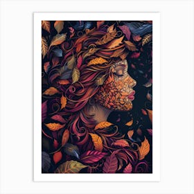 Autumn Leaves 74 Art Print