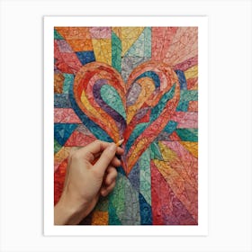 Heart Of Love 29 Art Print