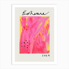 Boheme Abstract Art Print