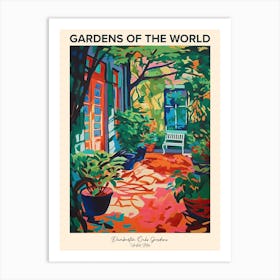 Dumbarton Oaks Gardens Usa Gardens Of The World Poster Art Print