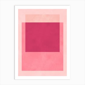 Modern geometry 3 Art Print