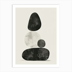 San Fernando Stone Park Bauhaus Minimalist Art Print