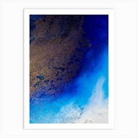 The Big Blue 3 Art Print