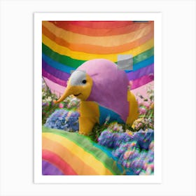 Rainbow Eagle Art Print