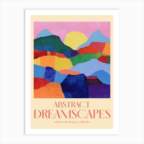 Abstract Dreamscapes Landscape Collection 60 Art Print