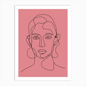 Woman Portrait Art Print