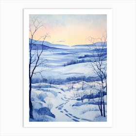 Abisko National Park Sweden 1 Art Print