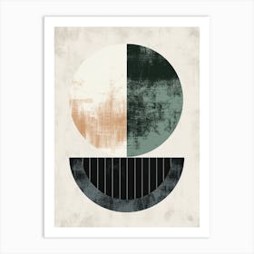 Newton Bauhaus Mid Century Art Print