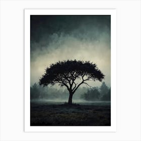 Lone Tree 8 Art Print