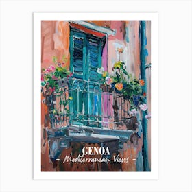 Mediterranean Views Genoa 2 Art Print