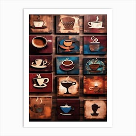 Coffee Wall Art Art Print