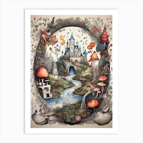 Fairytale Castle 7 Art Print