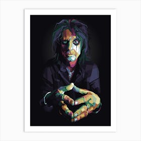 The Godfather of Shock Rock Art Print