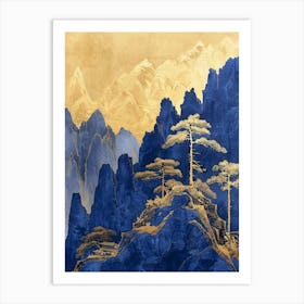 Chinese Mountains 99 Art Print