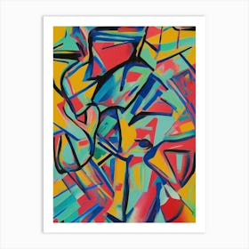 Abstract Painting 836 Art Print