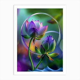 Lotus Flower 106 Art Print