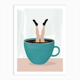 Cup Of Coffee Art Print