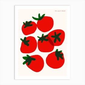 Tomato Art Print Art Print