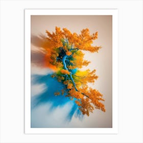 Abstract Tree Art Print