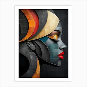 Dark Beauty Art Print